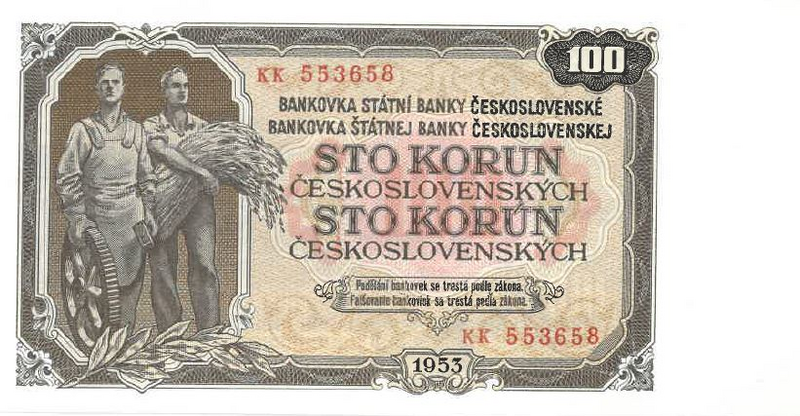 Fichier:Czechoslovakia-100-korun-1953-obverse.png